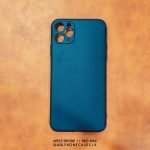Apple iPhone 11 Pro Max | Matte Black Silicon Phone Case