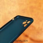 Apple iPhone 11 Pro Max | Matte Black Silicon Phone Case - Image 3