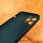 Apple iPhone 12 Pro Max | Matte Black Silicon Phone Case - Image 3