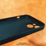Apple iPhone 14 | Matte Black Silicon Phone Case - Image 4