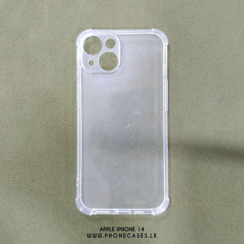 Transparent Iphone Shell Image Apple iPhone 14 | Clear Transparent Phone Case with Bumper Corners ...