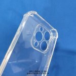 Apple iPhone 15 Pro | Clear Transparent Phone Case with Bumper Corners - Image 3