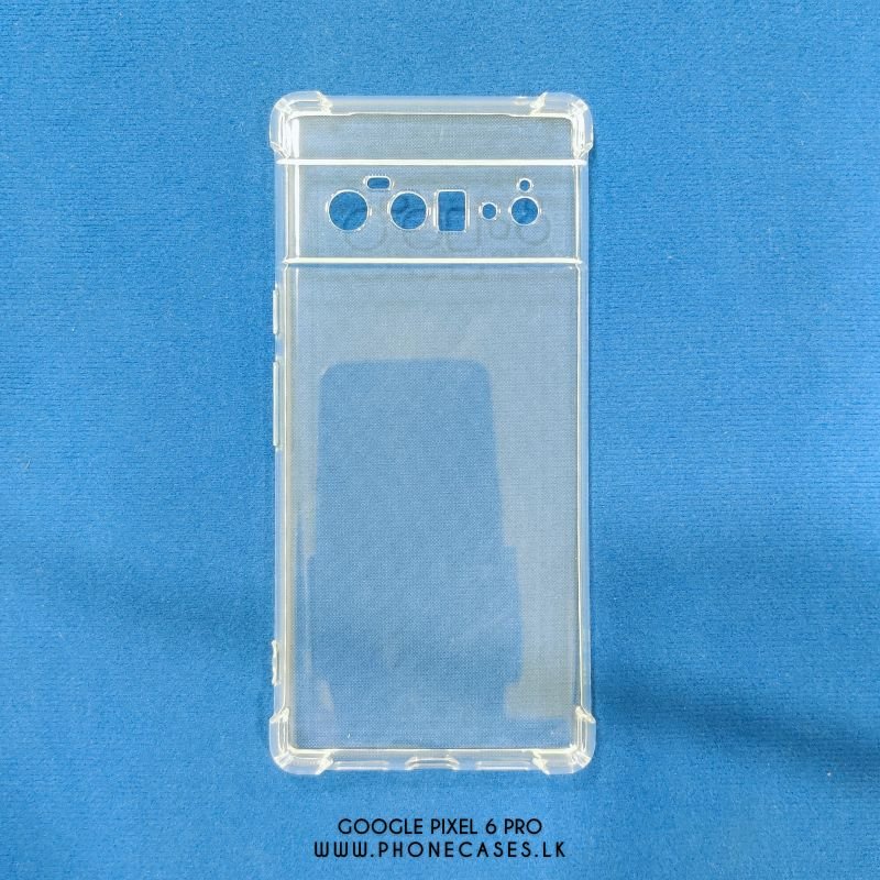 Google Pixel 6 Pro | Clear Transparent Phone Case with Bumper Corners ...