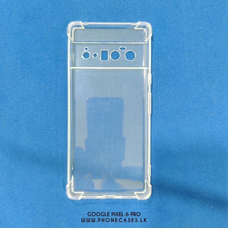 Google Pixel 6 Pro | Clear Transparent Phone Case with Bumper Corners ...