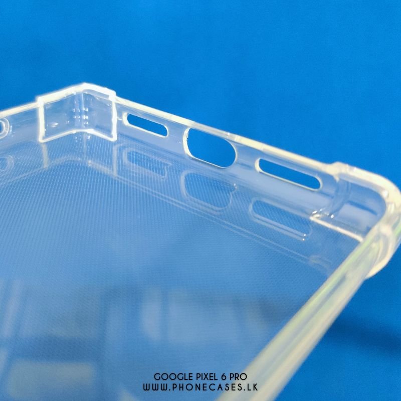 Google Pixel 6 Pro | Clear Transparent Phone Case with Bumper Corners ...