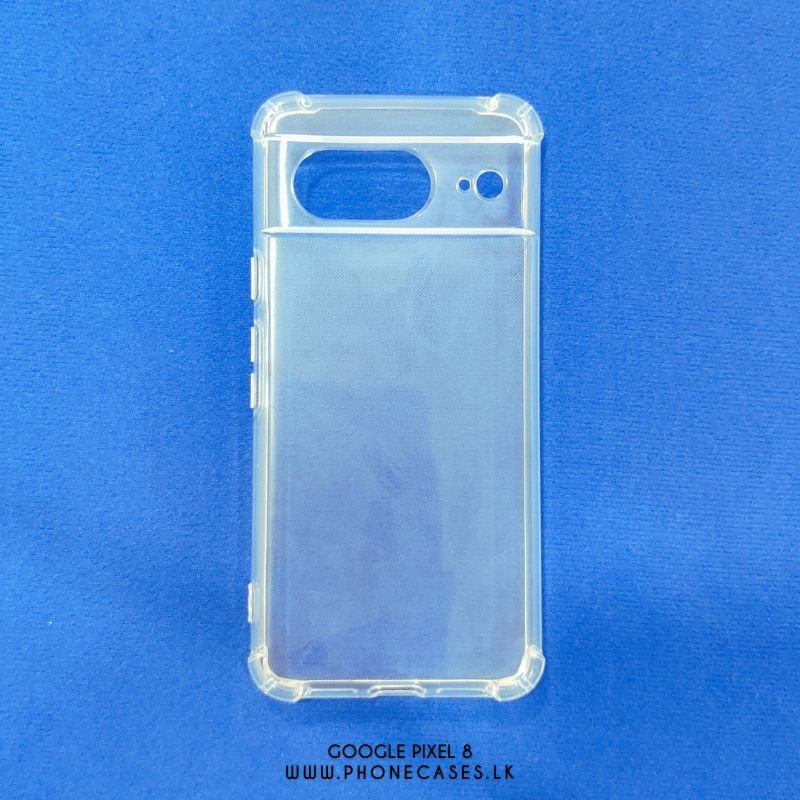 Google Pixel 8 Google Pixel 8 | Clear Transparent Phone Case with Bumper Corners - Image 1