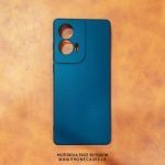 Motorola Edge 50 Fusion | Matte Black Silicon Phone Case