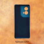 Motorola Edge 50 Fusion | Matte Black Silicon Phone Case - Image 2