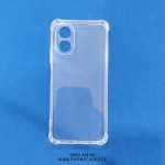 OPPO A38 4G | Clear Transparent Phone Case with Bumper Corners