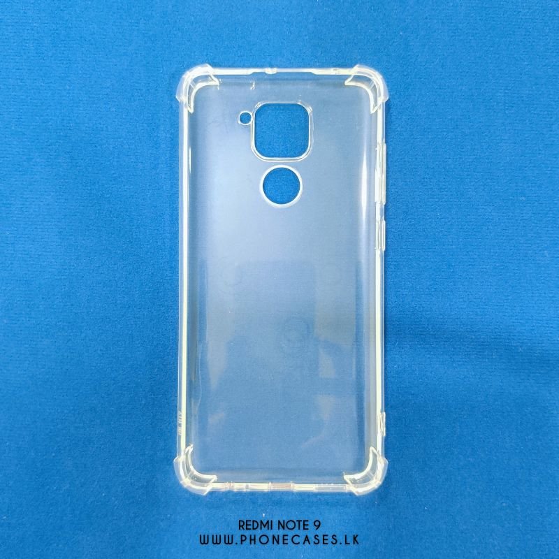Redmi Note 9 | Clear Transparent Phone Case with Bumper Corners ...