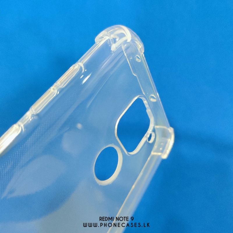 Redmi Note 9 | Clear Transparent Phone Case with Bumper Corners ...