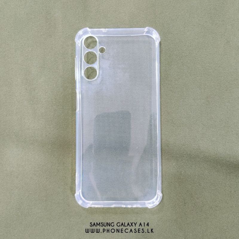 Samsung Galaxy A14 Samsung Galaxy A14 | Clear Transparent Phone Case with Bumper Corners - Image 1