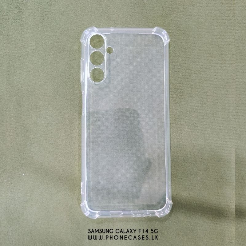Samsung Galaxy F14 5G 1 Samsung Galaxy F14 5G | Clear Transparent Phone Case with Bumper Corners - Image 1