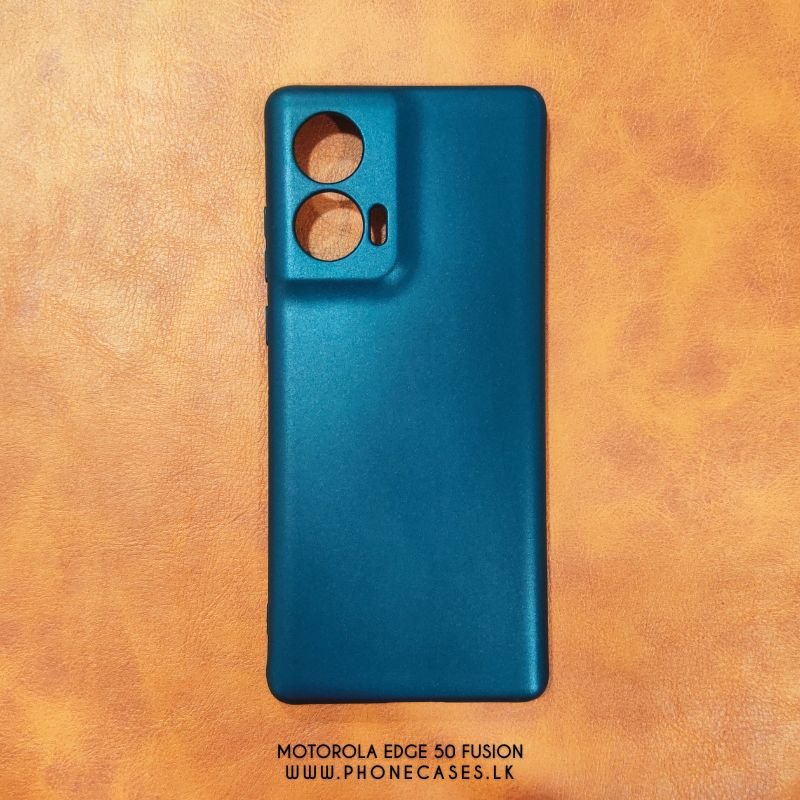 Motorola Edge 50 Fusion 1 Motorola Edge 50 Fusion | Ultra-Thin Matte Black TPU Phone Case - Image 1