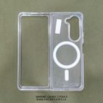 Samsung Galaxy Z Fold 5 | Clear Transparent Phone Case with Bumper Corners - Image 2