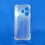 Xiaomi Poco M6 4G | Clear Transparent Phone Case with Bumper Corners - Image 2