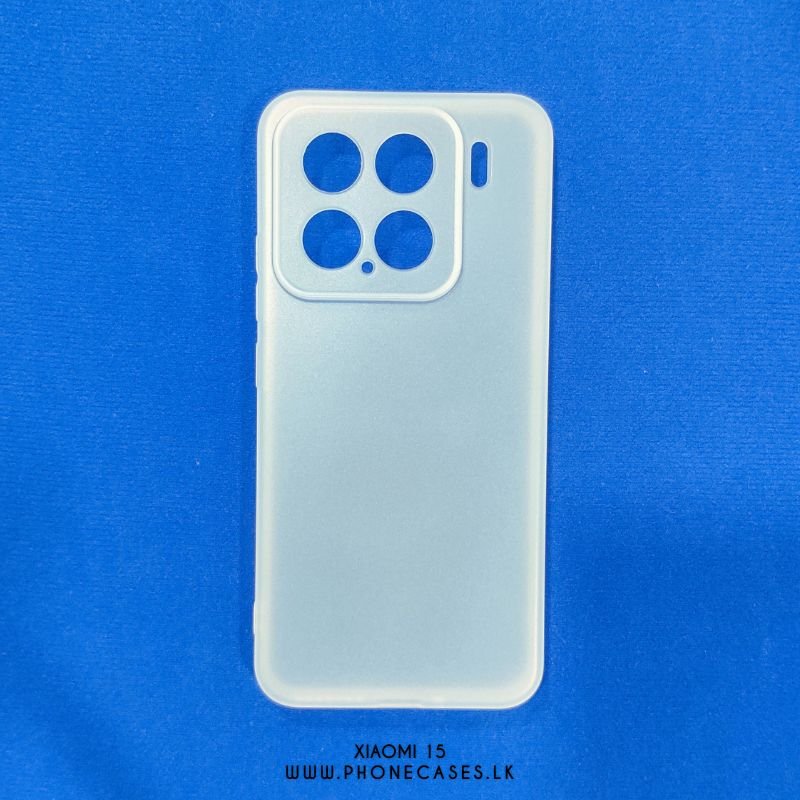 Xiaomi 15 Xiaomi 15 | Ultra-Thin Frosted White TPU Phone Case - Image 1